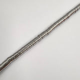 Heishi en hématite argenté