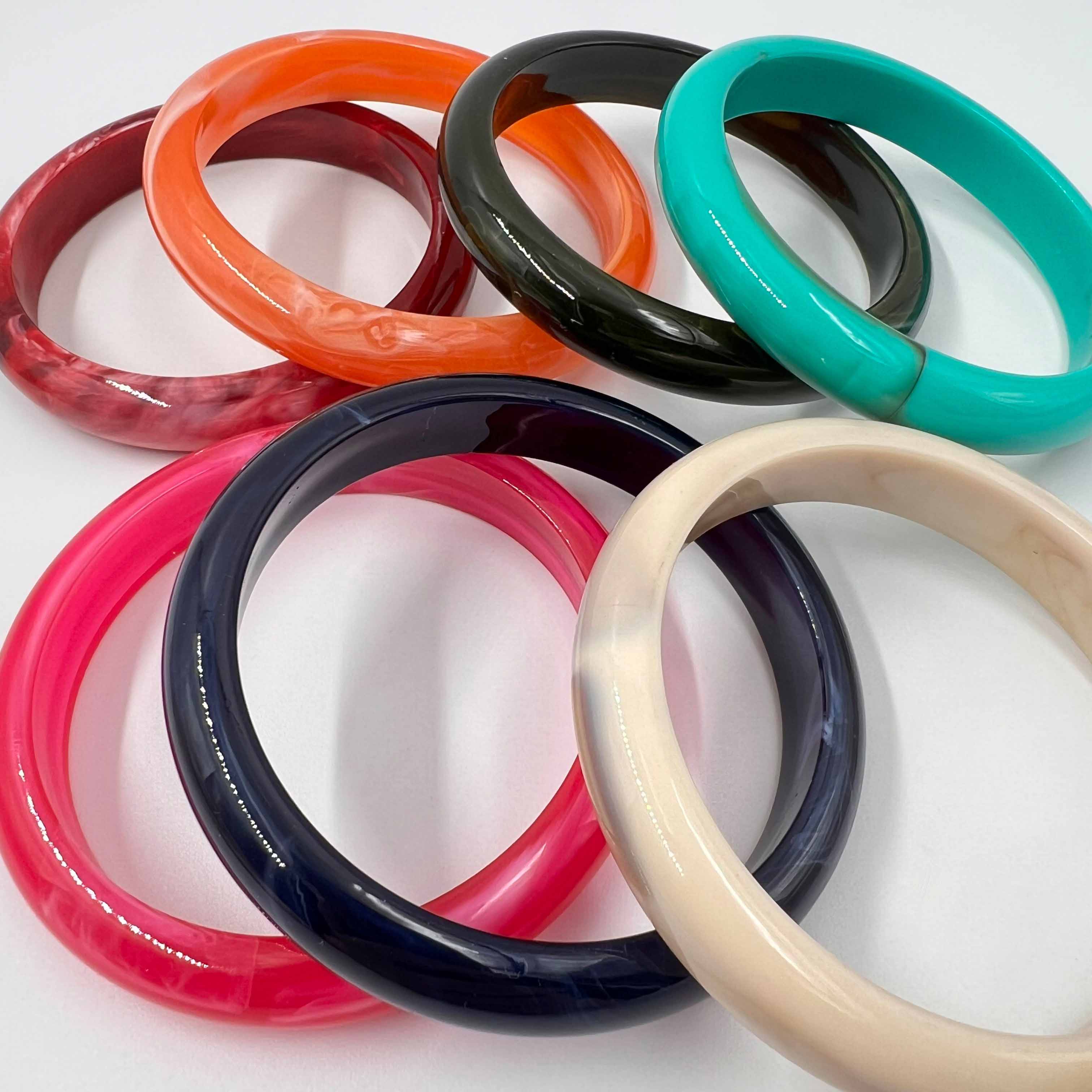 Jonc acrylique biseauté
