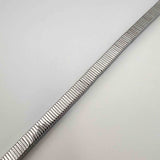 Heishi carré en hématite argenté