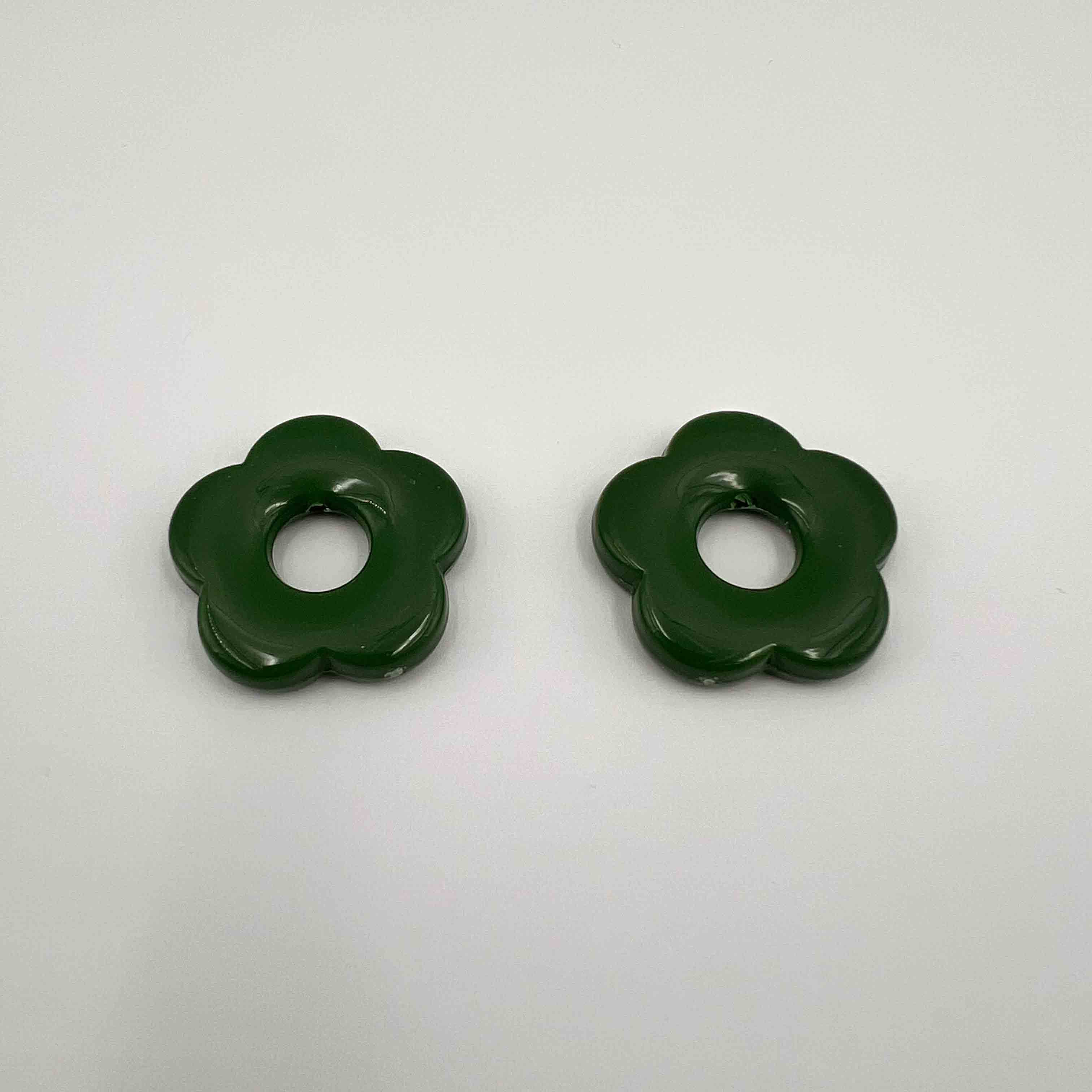 Fleur acrylique 27mm x2 - Série 3