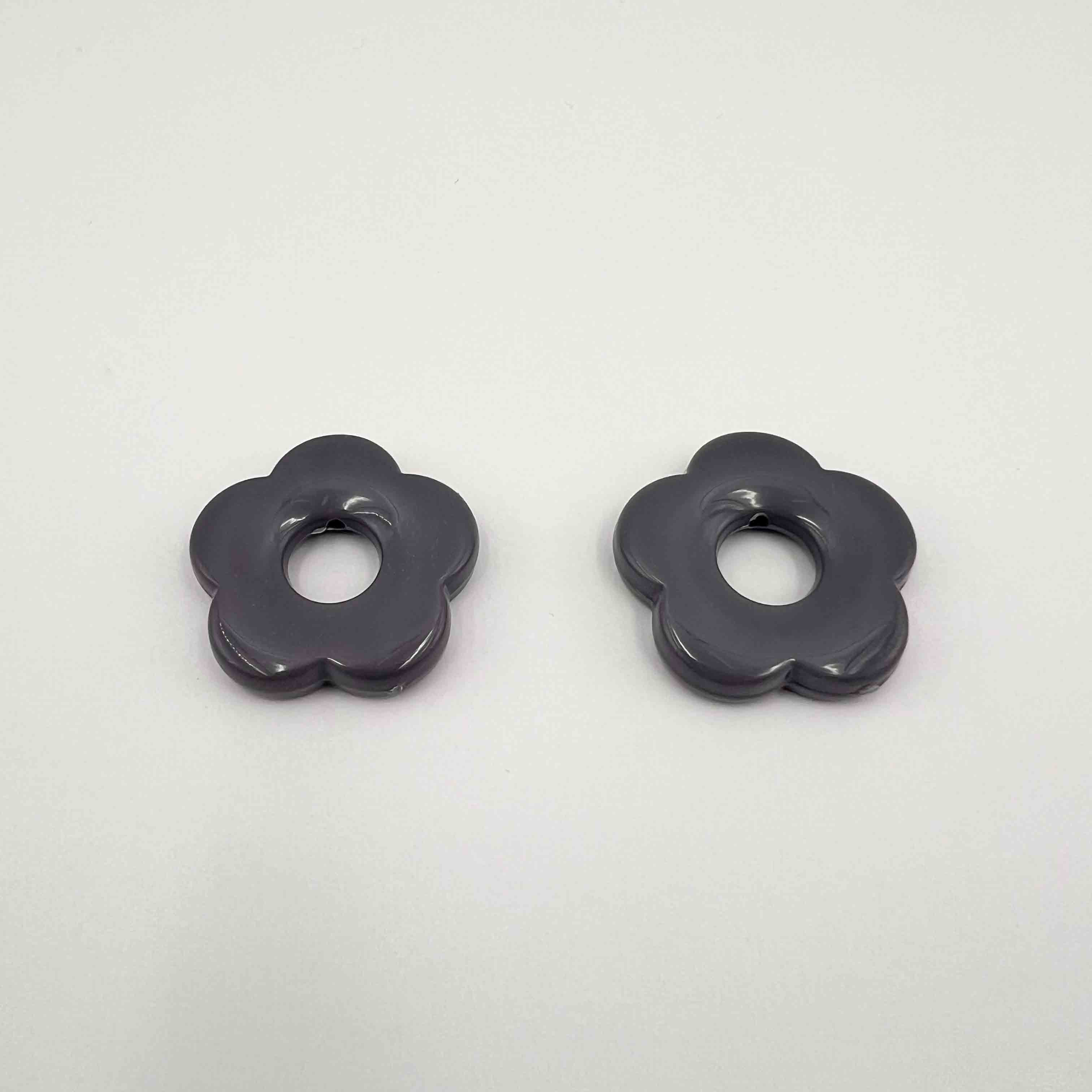 Fleur acrylique 27mm x2 - Série 3