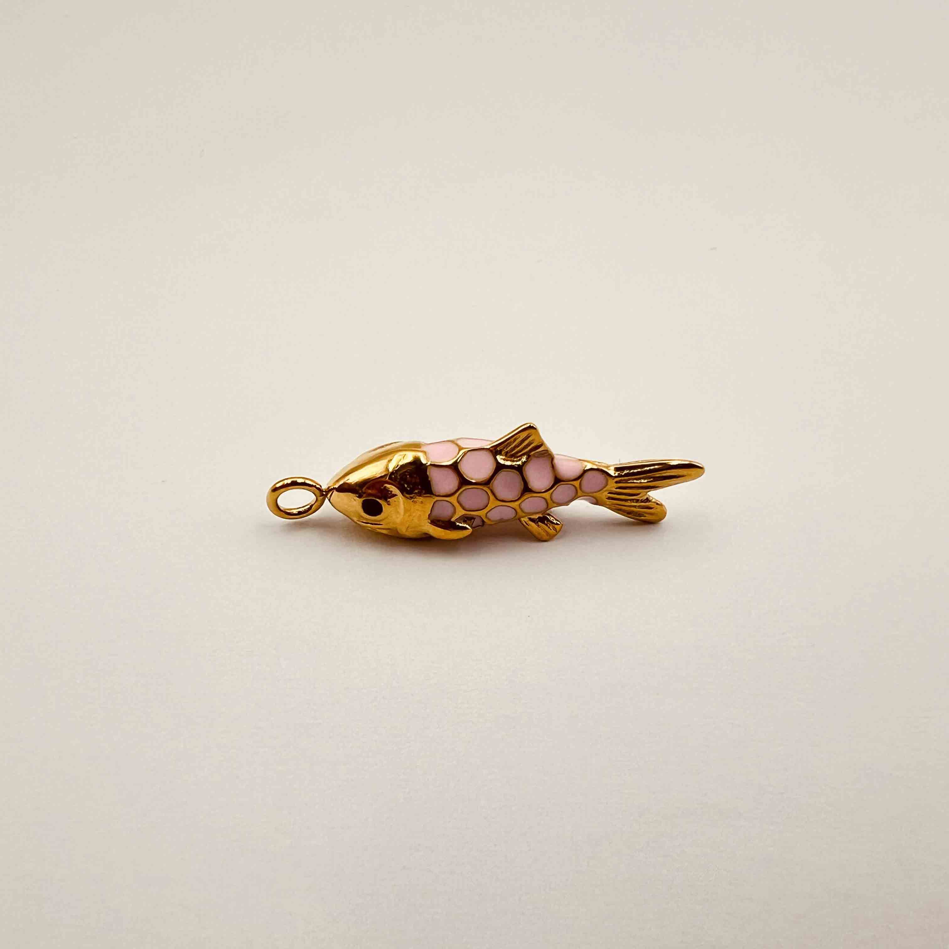 Poisson coloré (27x6mm)