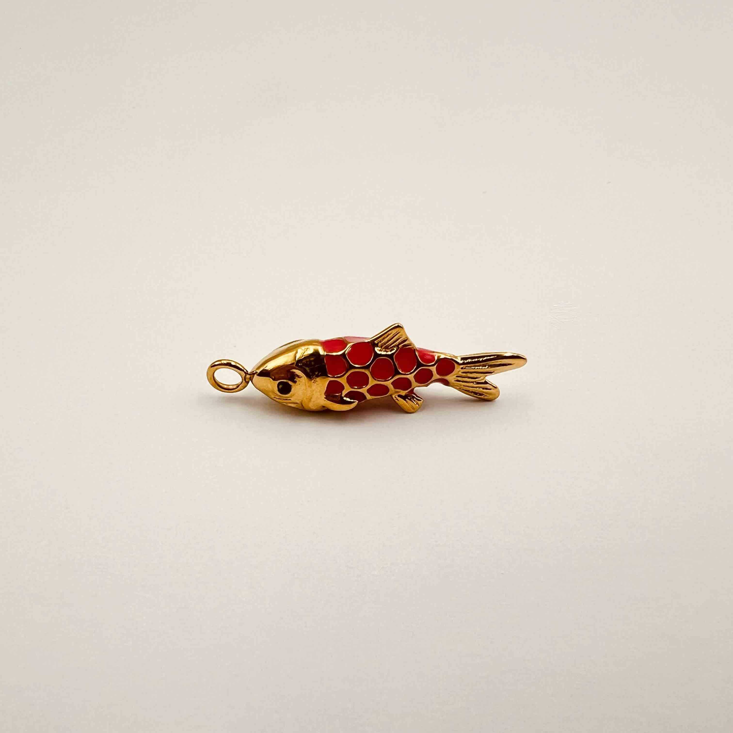 Poisson coloré (27x6mm)