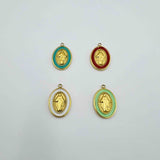 Pendentif de la vierge (19x12mm)