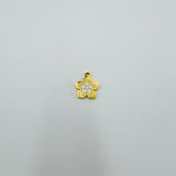 Petite fleur colorée (10x10mm)