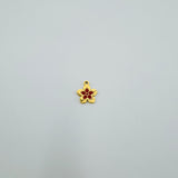 Petite fleur colorée (10x10mm)