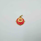 Pastille oeil étoilée (18x18mm)