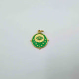 Pastille oeil étoilée (18x18mm)