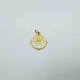 Pastille oeil étoilée (18x18mm)