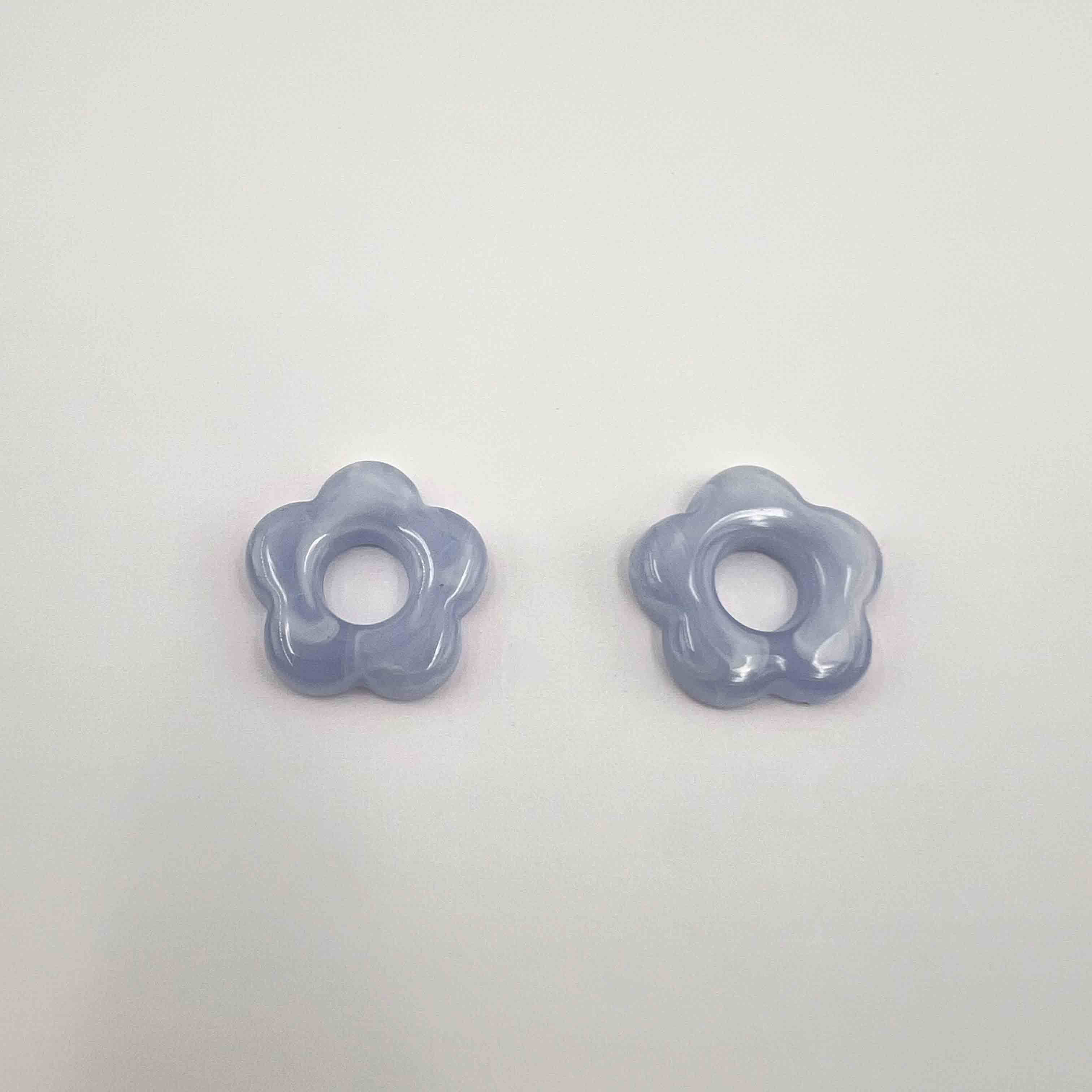 Fleur acrylique 21mm x2 - Série 2