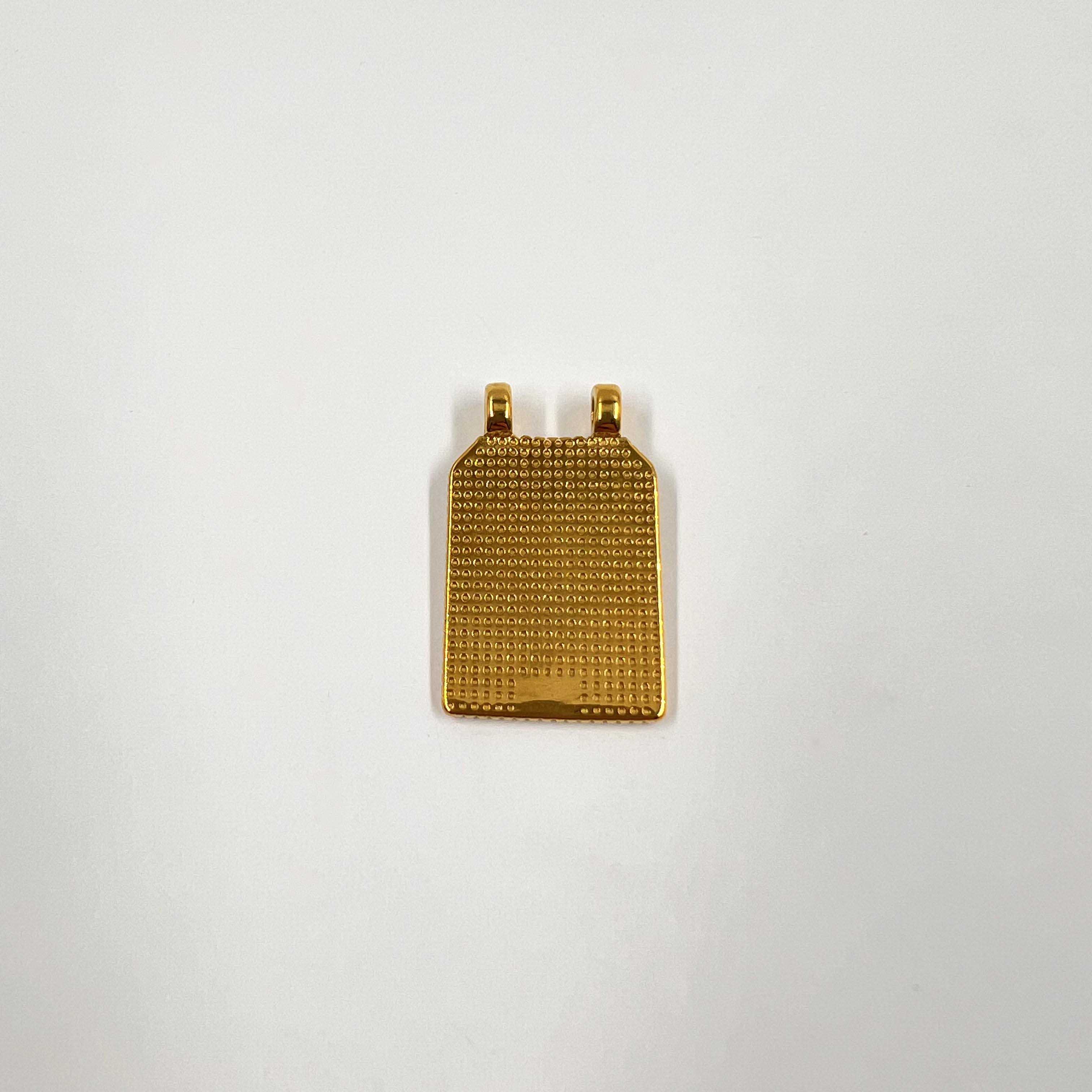 Pendentif Cœur Sacré – Émaillé Coloré