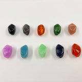 Perles graines acrylique x5