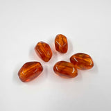 Perles graines acrylique x5