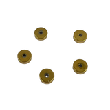 Heishi en acier inox dorée x5