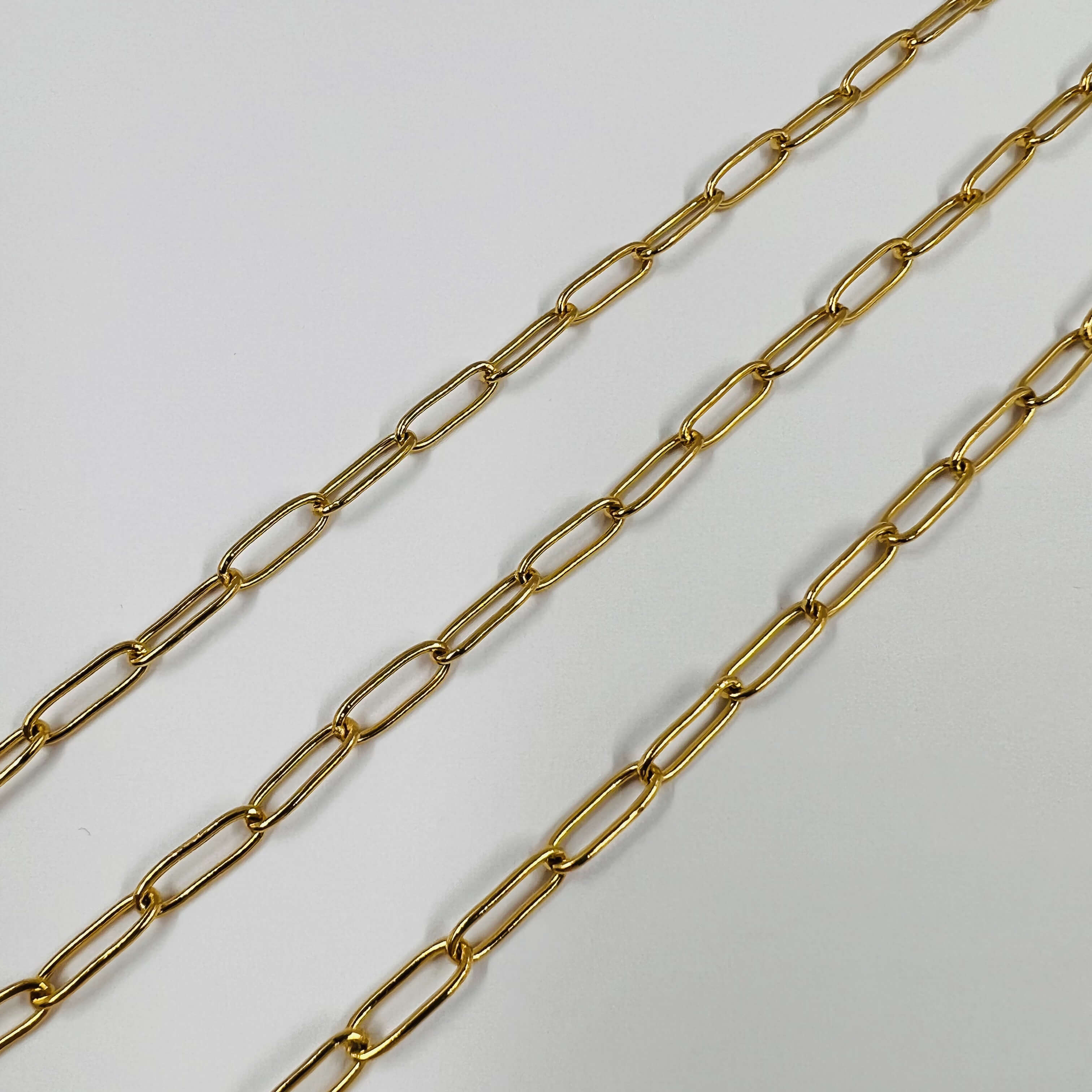 Chaîne trombone arrondie 4x12mm