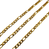 Chaîne gourmette alternée