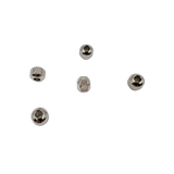 Perles à rayures en acier x5
