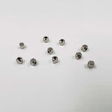 Cubes acier/doré x10