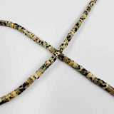 Perles Heishi en pierre 5mm - plusieurs coloris