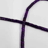 Perles Heishi en pierre 5mm - plusieurs coloris