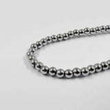 Boule hématite argentée