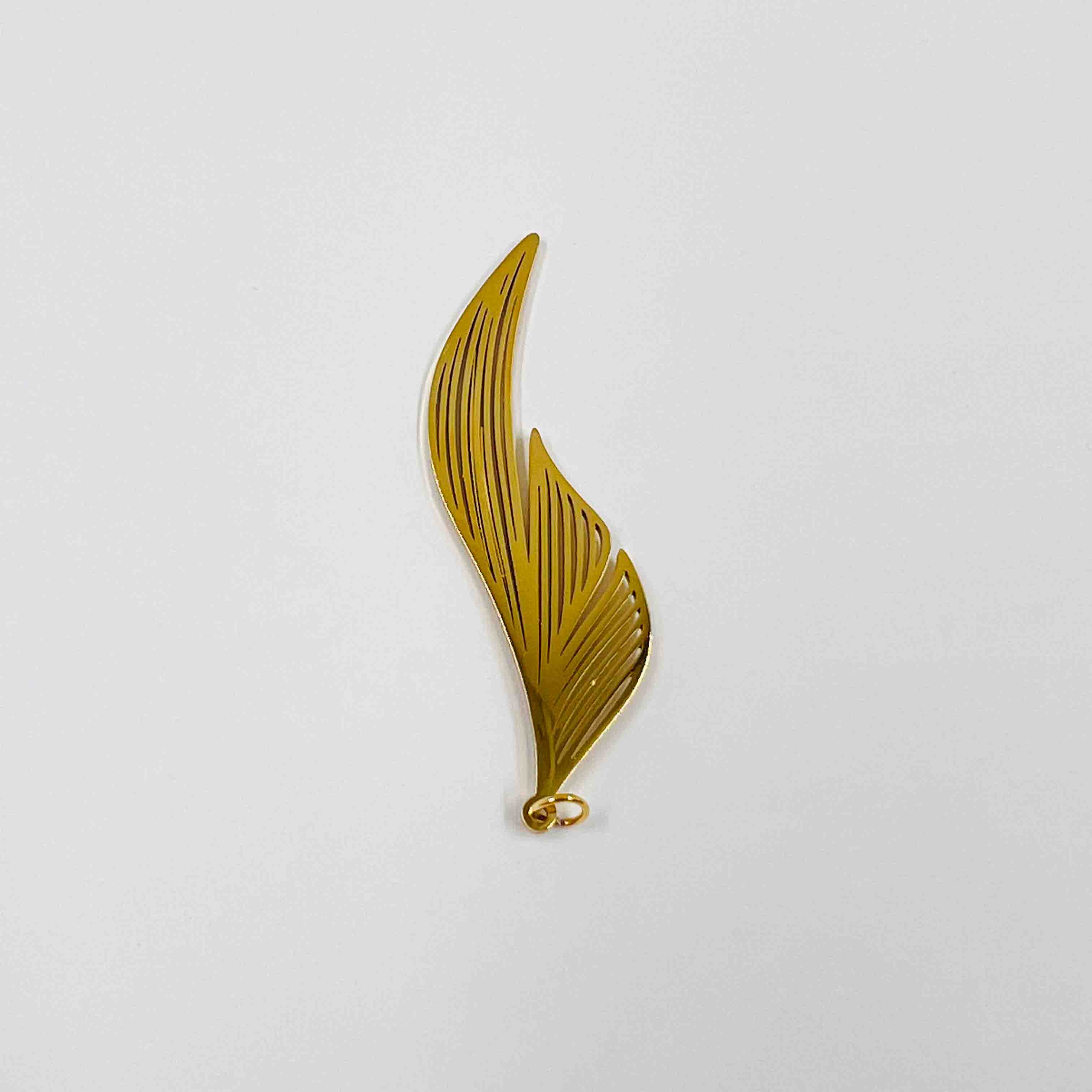 Plume ondulée