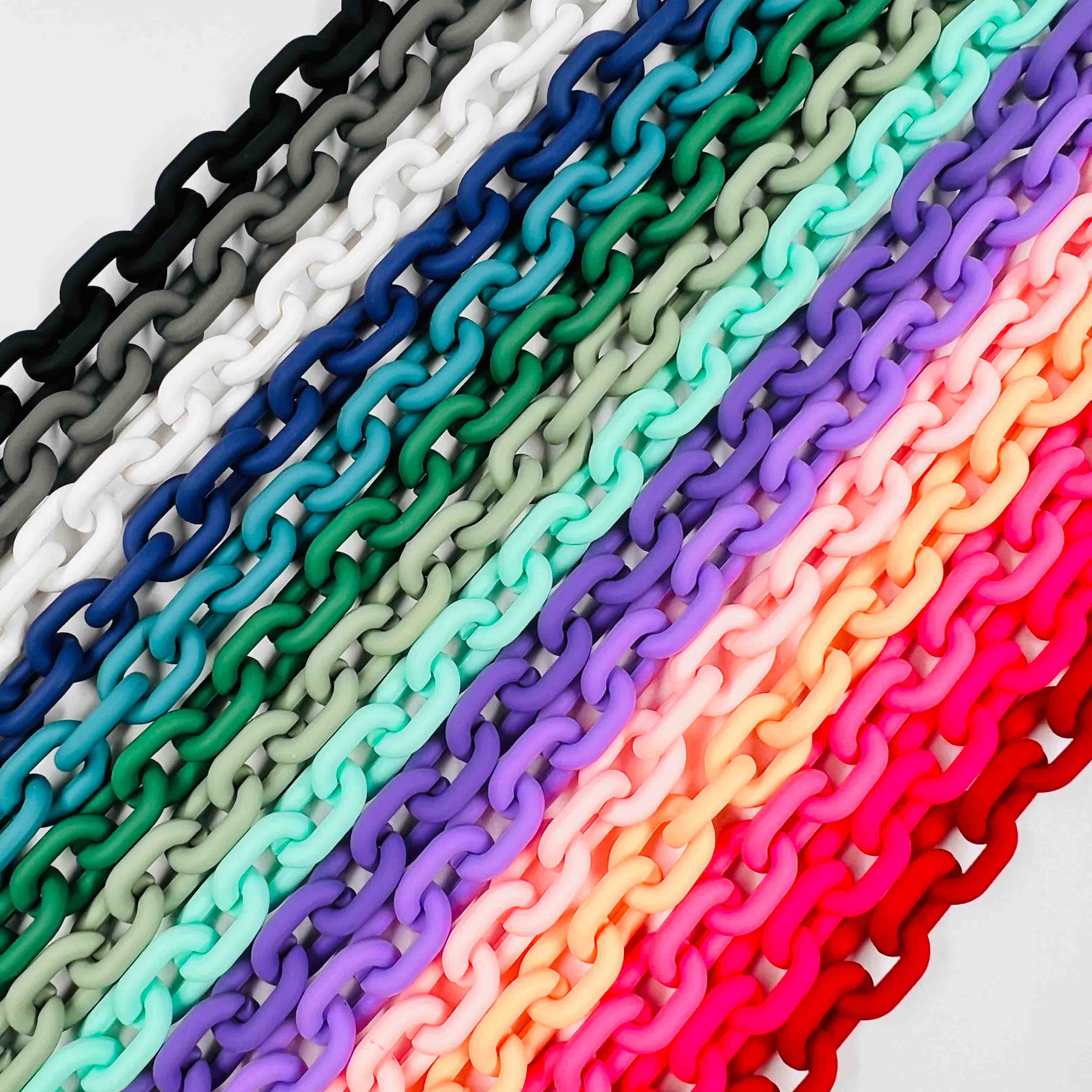 Chaine acrylique Oblong