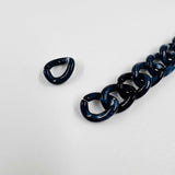 Chaîne acrylique vernie 12x15mm