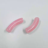 Perles tube S "Marbré" 32mm x5