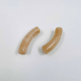 Perles tube S "Marbré" 32mm x5