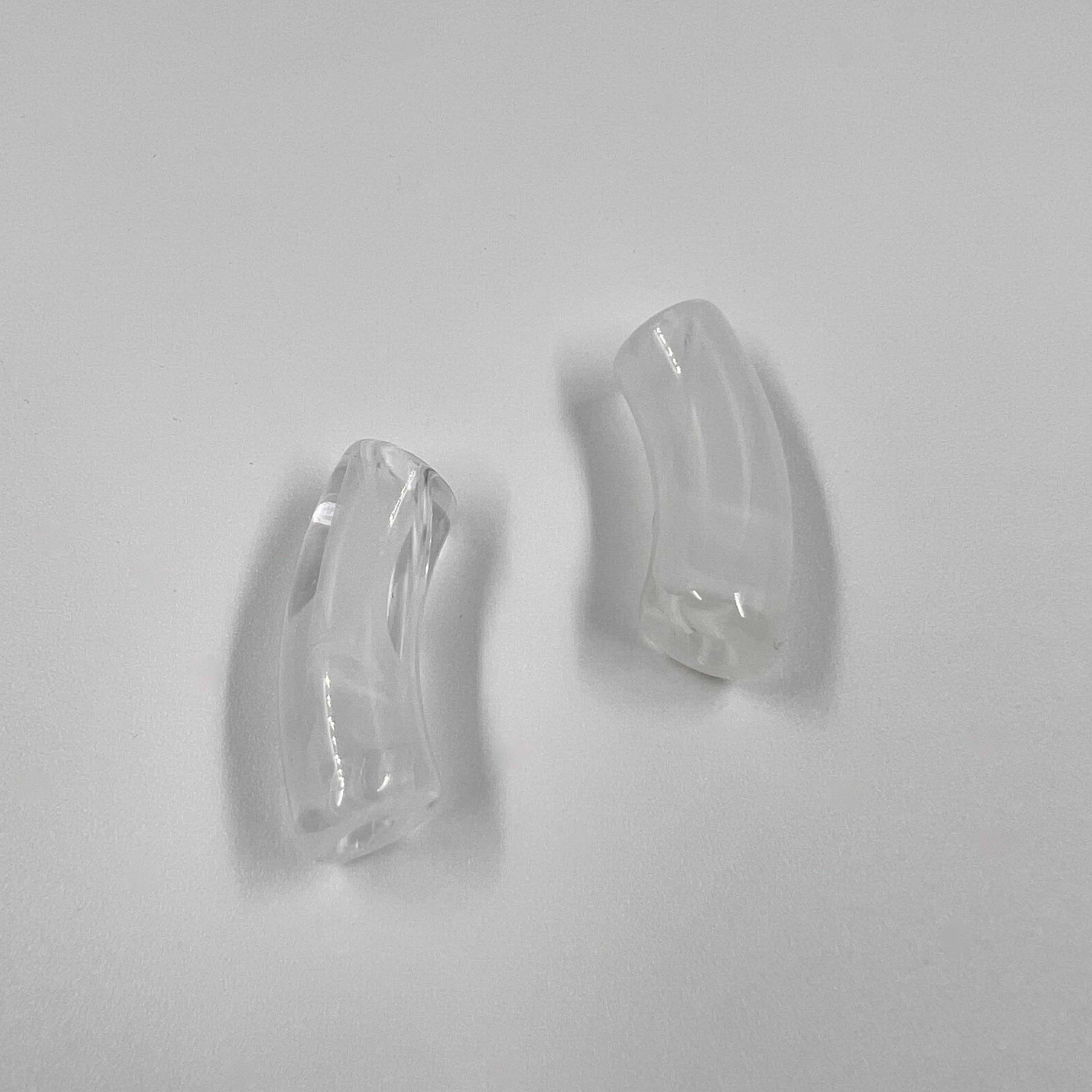 Perles tube L "Marbré" 34mm x5