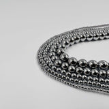 Boule hématite argentée