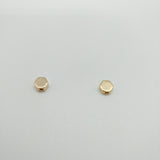 Perle plate hexagonale x5