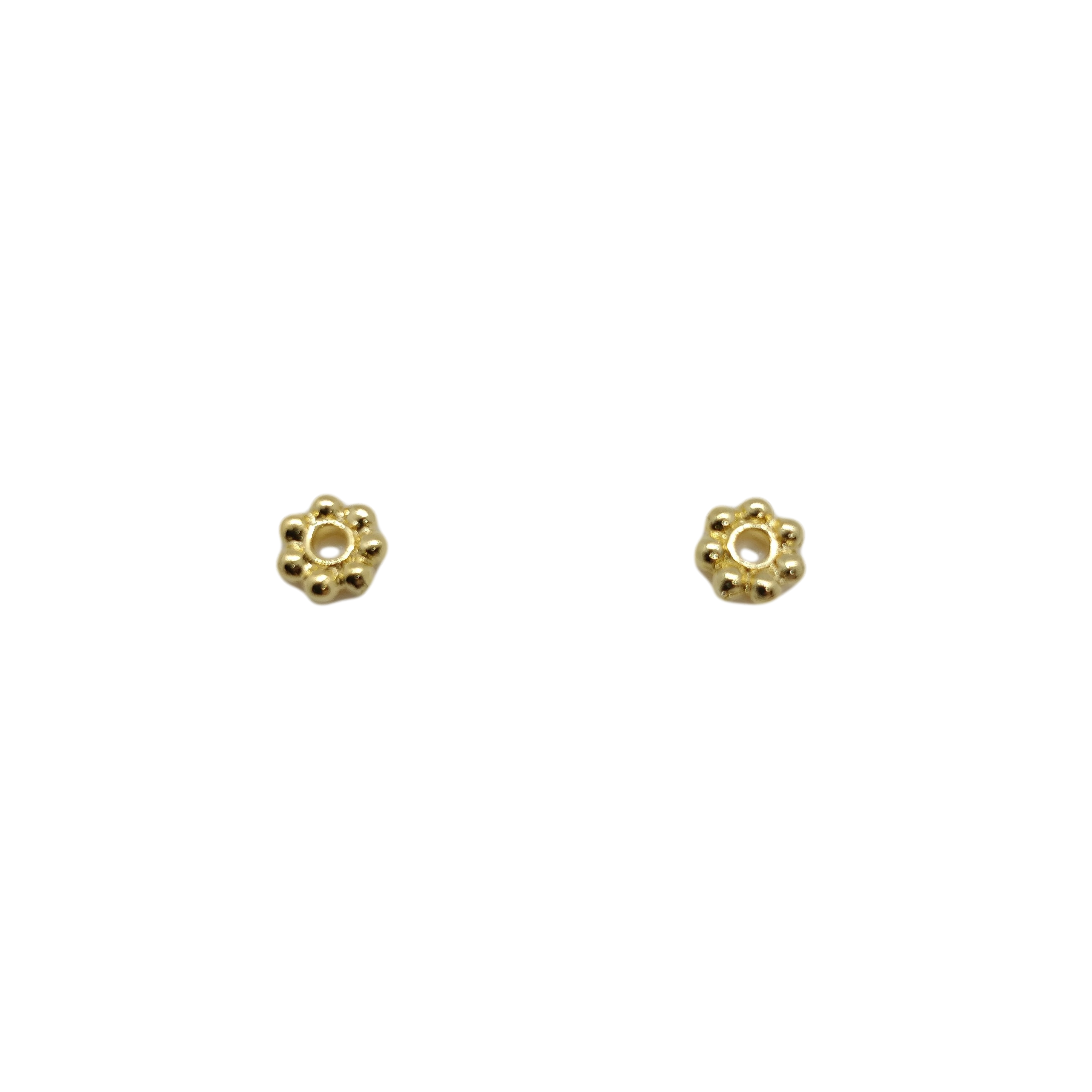 Intercalaire bouton fleur x5