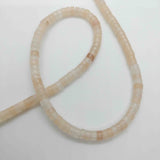 Perles Heishi en pierre 5mm - plusieurs coloris