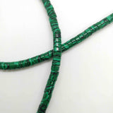 Perles Heishi en pierre 5mm - plusieurs coloris