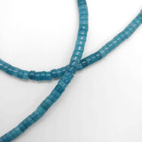 Perles Heishi en pierre 5mm - plusieurs coloris