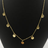 Collier à pastilles