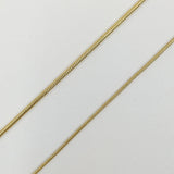 Collier chaîne serpent