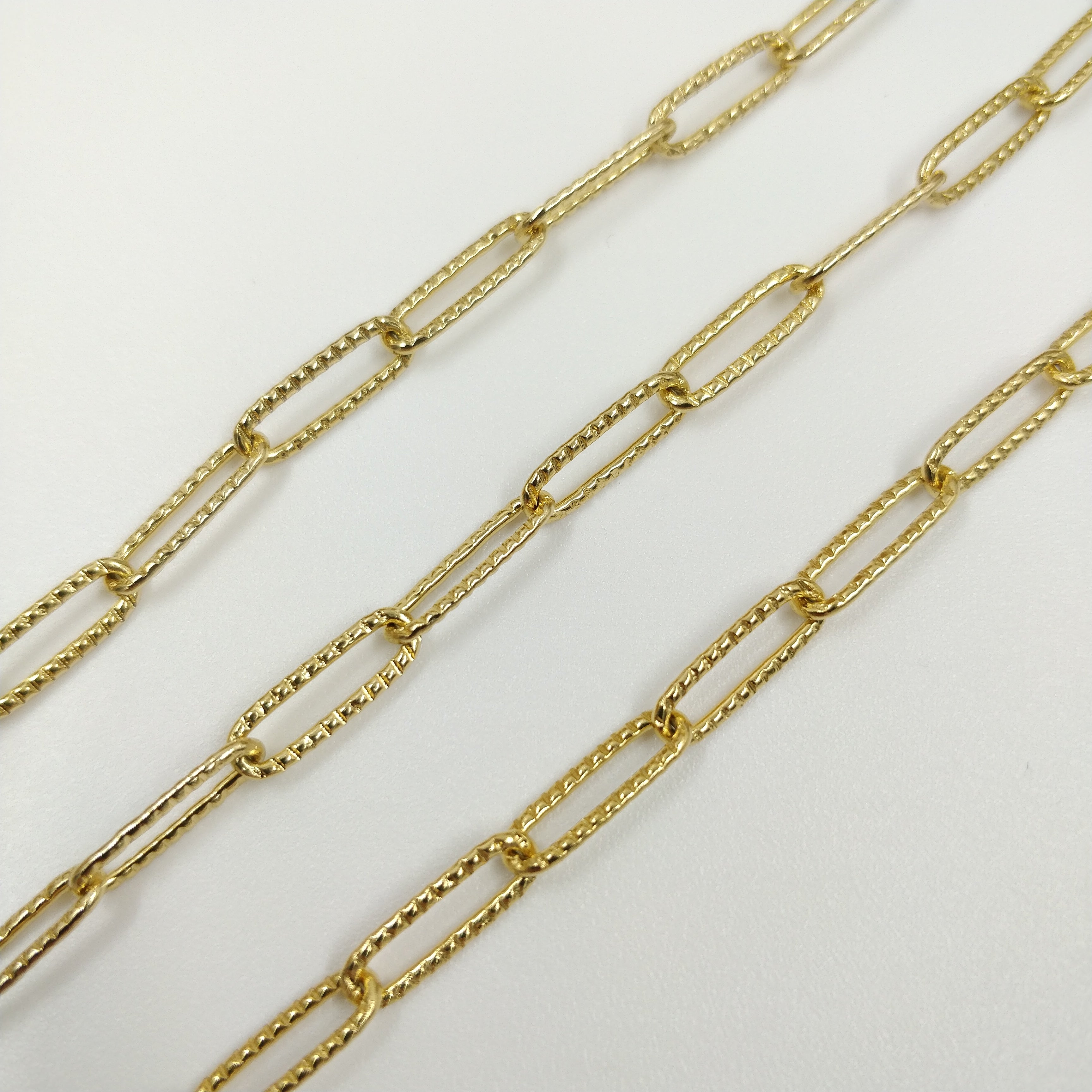 Chaîne trombone striée