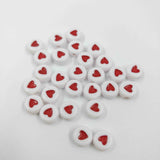 Perle gravure coeur - 10g