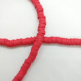 Perles heishi 4/6mm - plusieurs coloris disponible