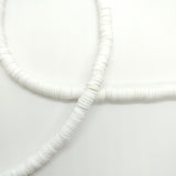 Perles heishi 4/6mm - plusieurs coloris disponible