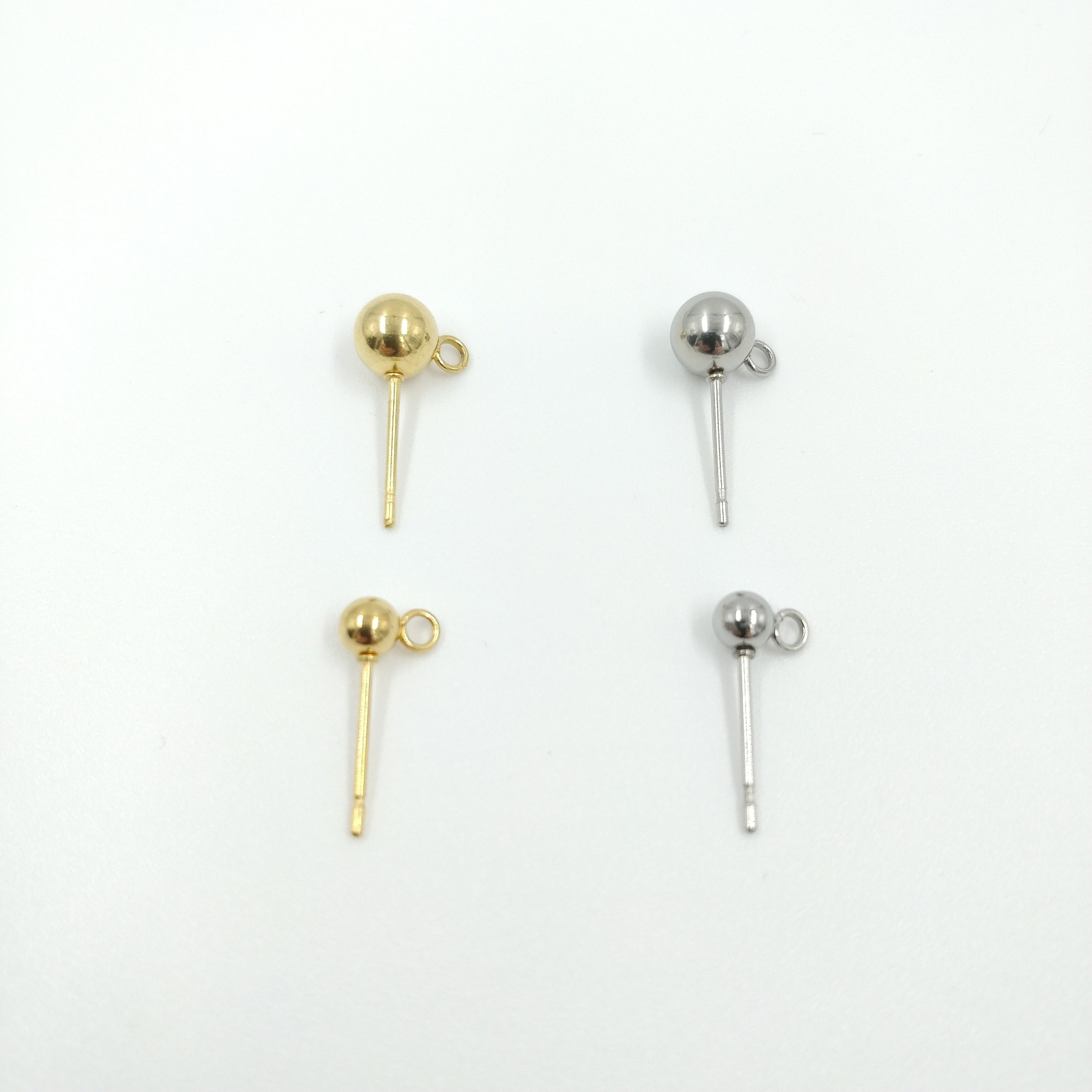 Clous d'oreille boule