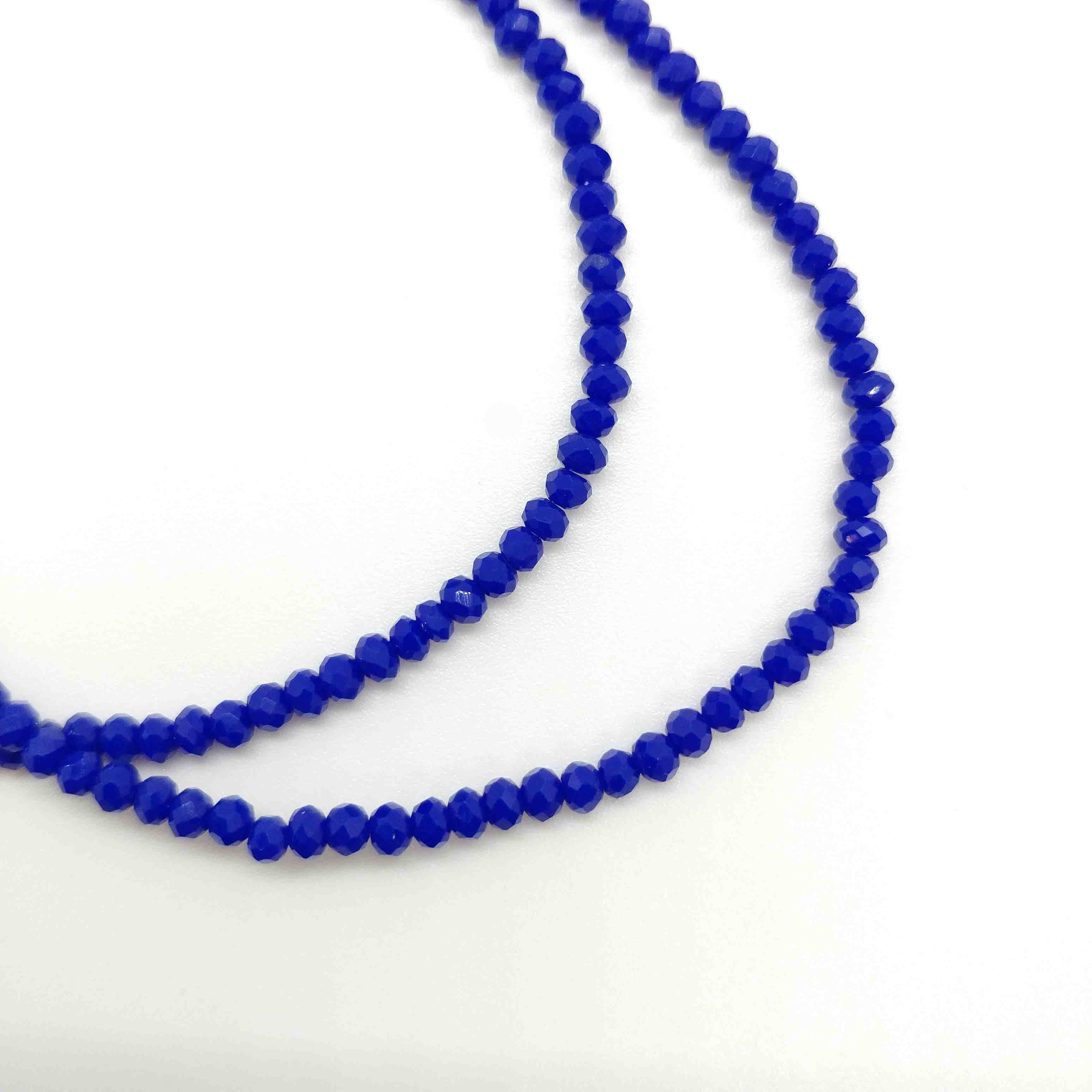 Perles en verre colorées - Plusieurs coloris