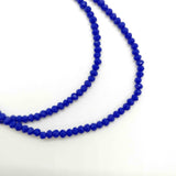 Perles en verre colorées - Plusieurs coloris