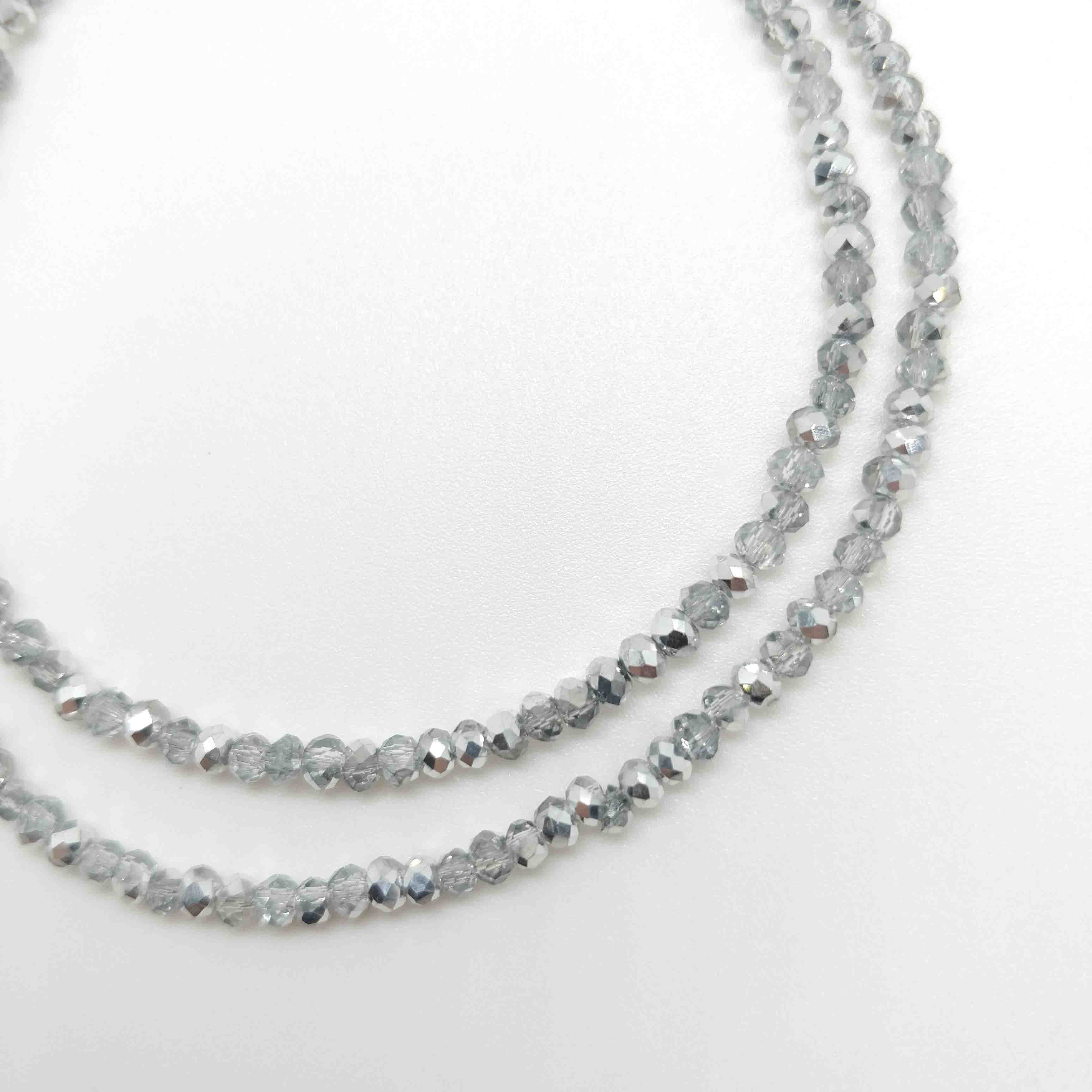 Perles en verre colorées - Plusieurs coloris