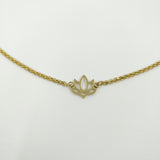 Fleur de lotus connecteur