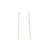 Pompon métal simple x2