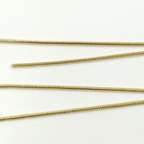 Pompon métal - serpent x2